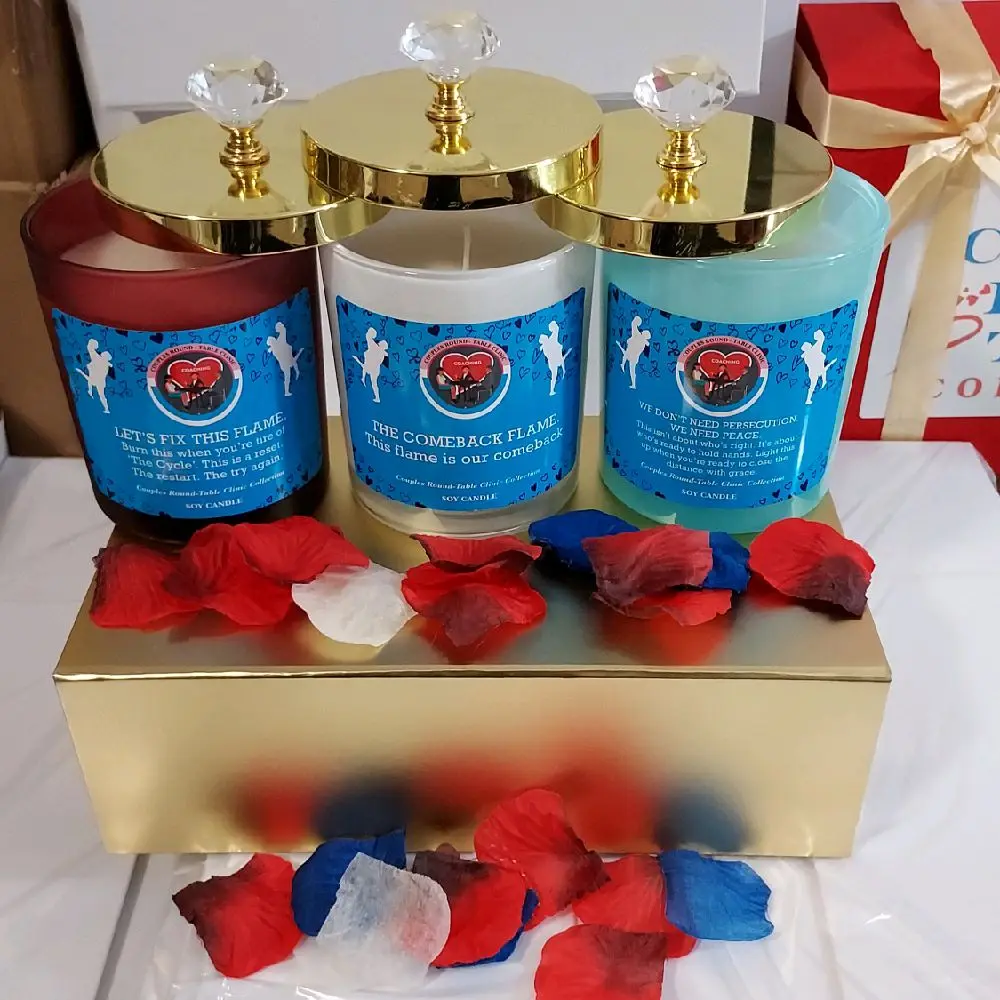 The Love Reset Couples Candle Collection
