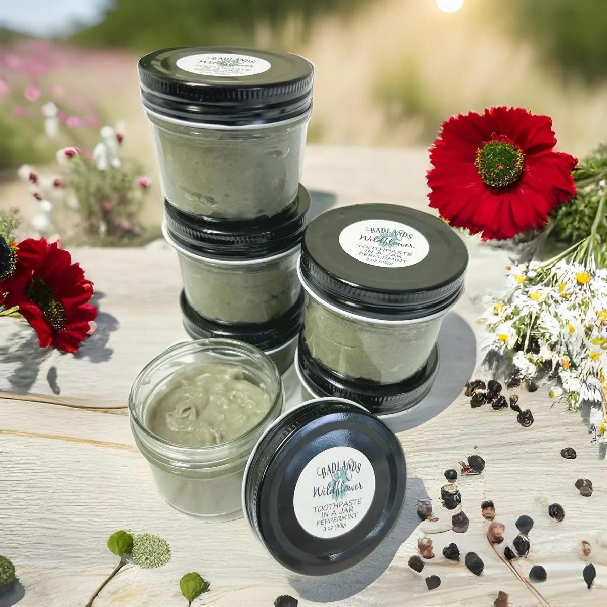 Toothpaste In A Jar Peppermint