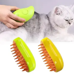 Pet Grooming Steam Brush
