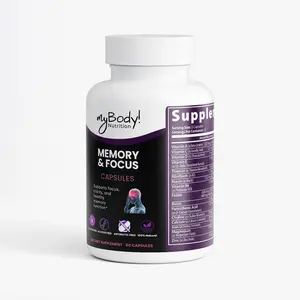 Memory & Focus Capsules | Cognitive & Mental Clarity Support | Brain Health Formula