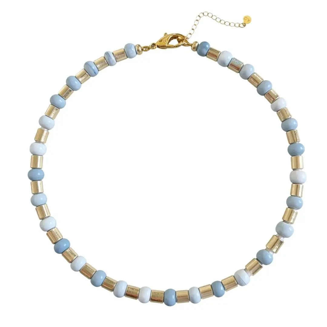 Golden Collar - Denim