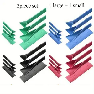 2pcs Creative 3-In-1 Flat Measuring Spoons Set, Multifunctional Foldable Geometric Shapes, Precise Measurement for Baking Cooking