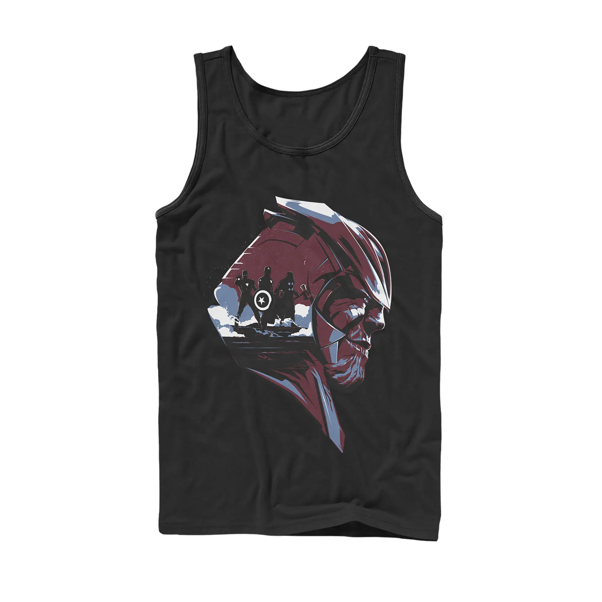 Men's Marvel Avengers: Endgame Thanos Silhouette Tank Top