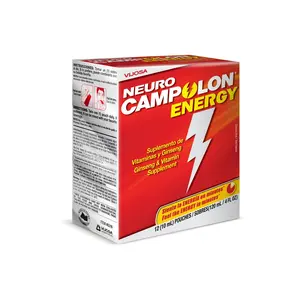 Neuro Energy Liquid Multivitamin Healthcare Supplement - Brain Booster, Multivitamin for Stress, Panax Ginseng Supplement