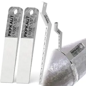 3PCS 4" Welding Wedge for Pipe Fitting and Metalwork – Precision Hardened Steel Gap Adjustment for Pipefitter Tools, TIG, Ironworker, Gutter Wedges, Pipe Fitting Tools, Metal Spacers