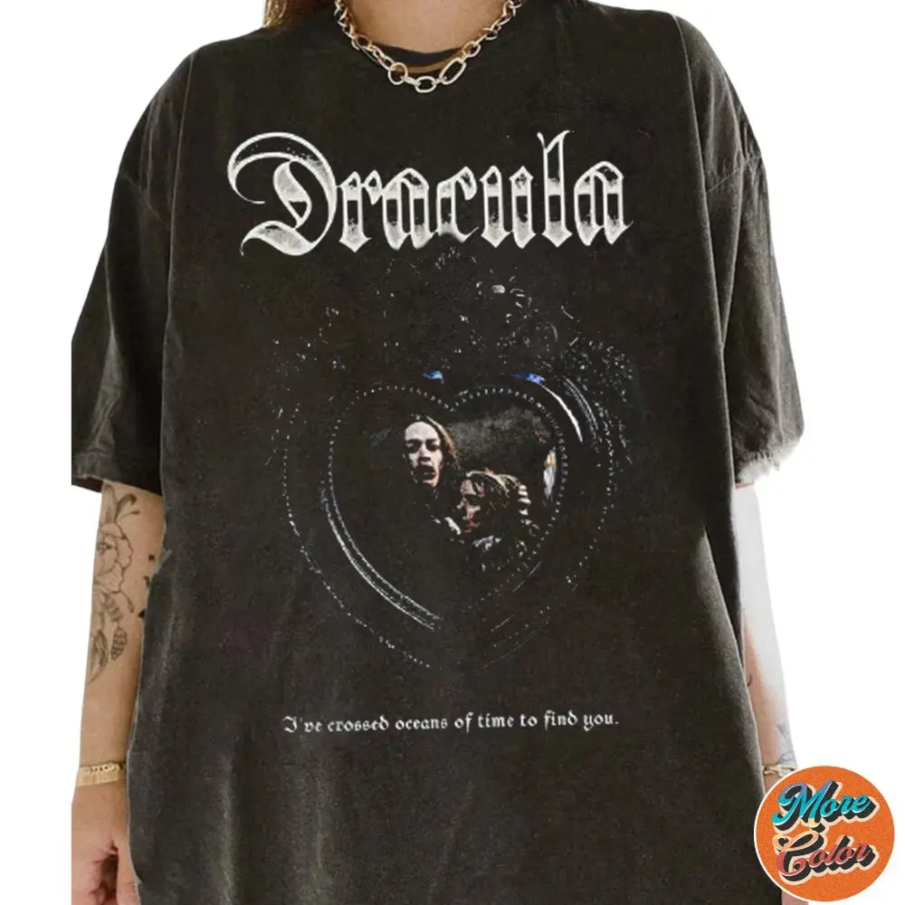 Vintage 80s Movie Vampire Comfort Colors Graphic Tee, Dracula Sweatshirt, Cotton Unisex T-shirt, Crew Neck, Size S- 3xl, Menswear Top, Womenswear Top Underwear Streetwear