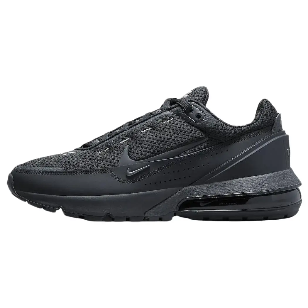 Nike Air Max Pulse 'Black' Men's Sneakers - All-Black Design with Visible Air Cushioning, Round Toe, Laces, Breathable Materials, Durable Construction, Street-Ready Style, Daily Wear, Solid, Lace-Up, Modern, Casual Sport, Cushioned Men's Sneaker
