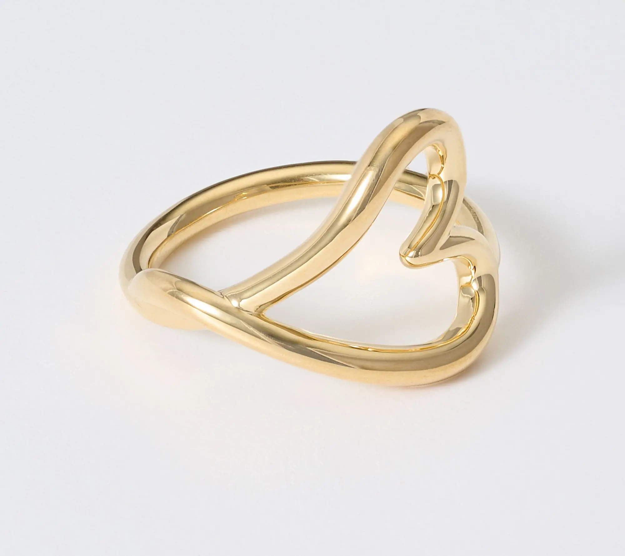 David Markstein Bronze Modern Couture Heart Ring David Markstein Bronze Modern Couture Heart Ring