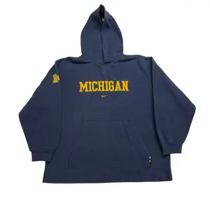 Michigan Nike Swoosh Embroidered Hoodie