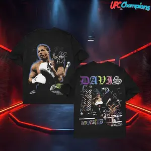 GERVONTA DAVIS V2 TEE, Boxing T-shirt, Boxer Tee, Sports Shirt, UFC Shirt, Workout T-shirt, Gift for Him Hoodie Sweatshirt Menswear Streetwear