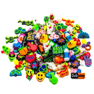 Rave Bead Soup - Random Mix of Rave and Festival Themed Plastic Beads by Weight
