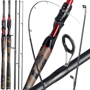 Sougayilang Ultra-Lightweight Carbon Fiber Fishing Rod - Durable, Portable, and Easy to Assemble for Pike and Carp Fishing