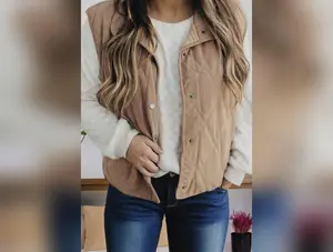 Somewhere Between Curvy Quilted Vest