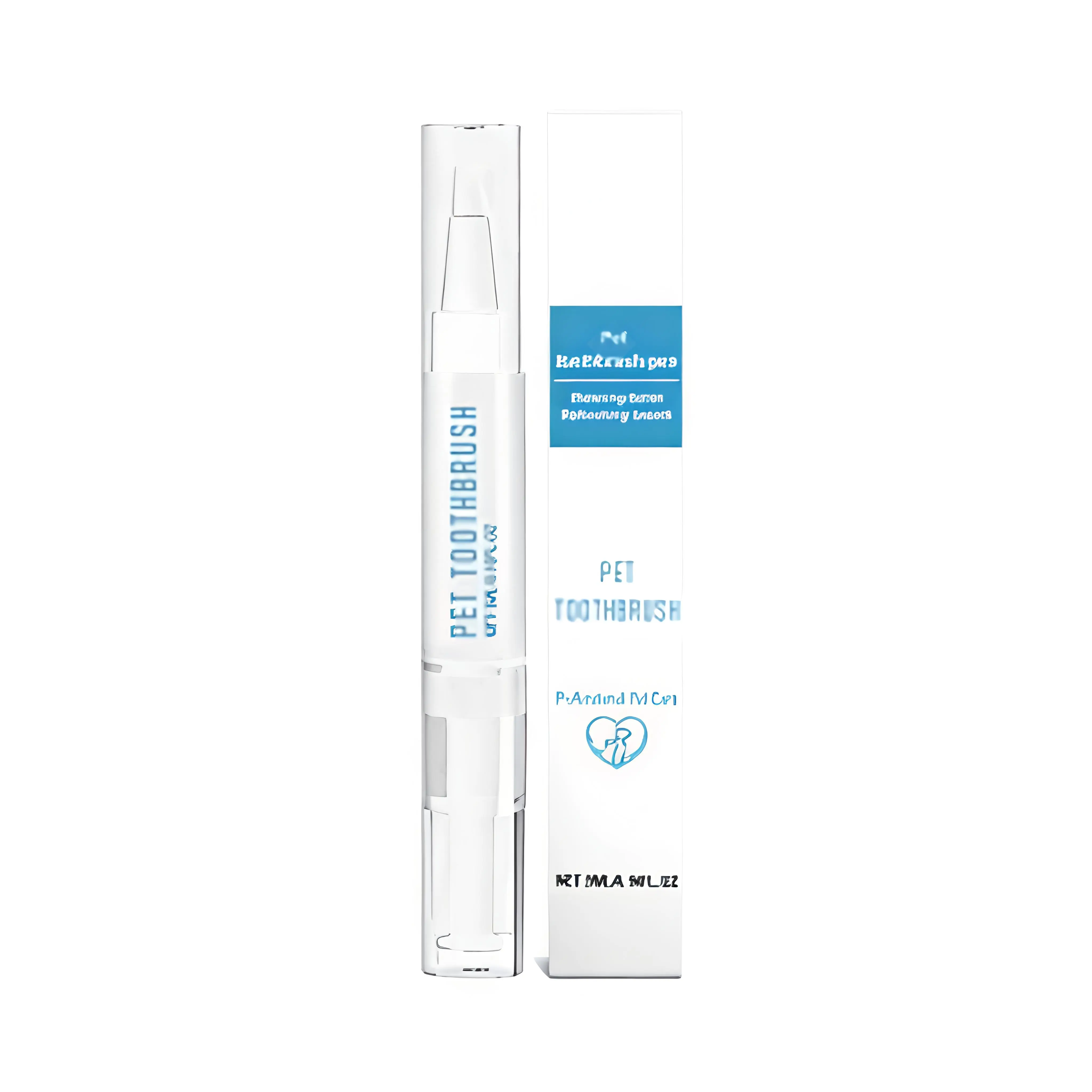 New Model Pet Toothbrushes - Oat Extract Infused, Safe and Comfortable, Safe for Sensitive Mouths, Fresh Breath, Oral Odor Removal Pen for Dogs & Cats, Clean Oral Odor