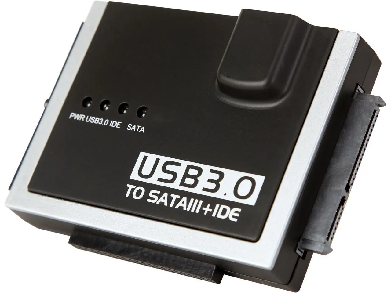 Nippon Labs USB3-SATAIDE USB 3.0 to SATA / IDE Combo Adapter, 2.5in / 3.5in - Hard Drive USB Adapter - Hard Drive Transfer Cable - USB Universal Drive Adapter