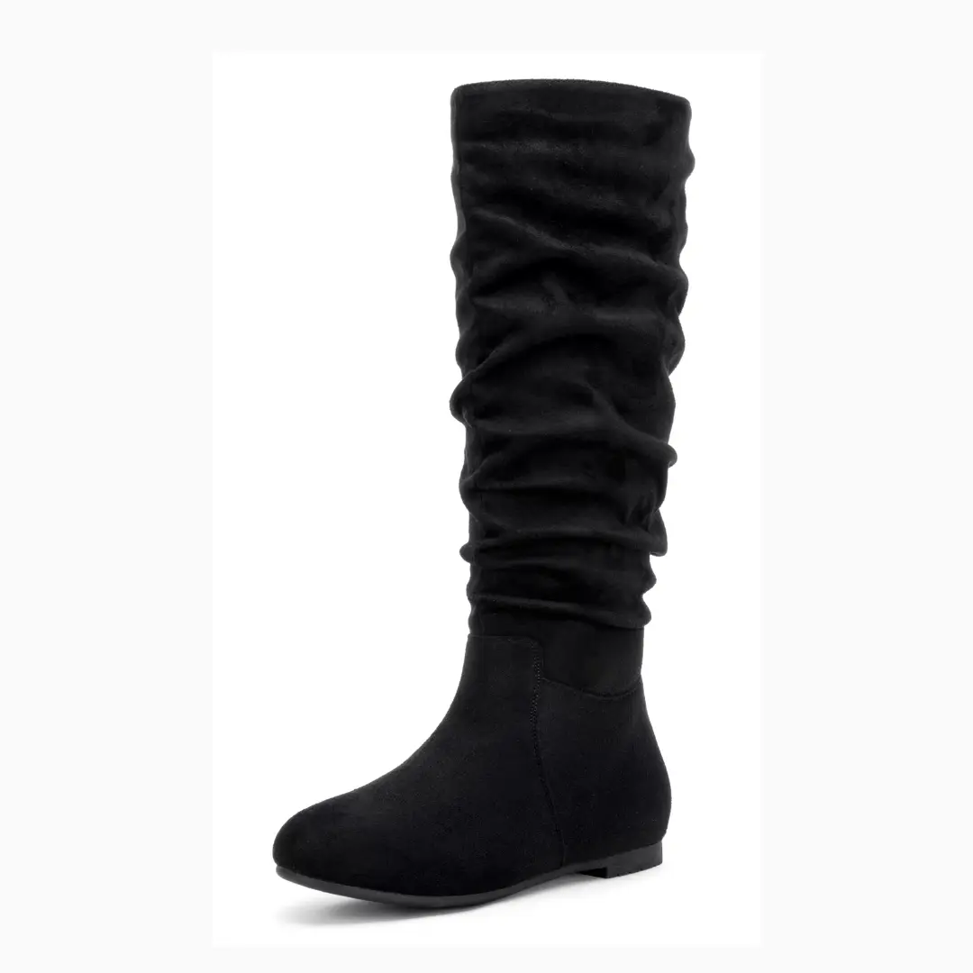 Women's 941 Classic Knee-High Pull-On Boots - Casual Party Basic Mid-Calf Comfy Soft Rubber Footwear for Fall Weather, Women's Shoe
