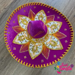 Generic Mariachi Sombrero Hat,One Size Hand Crafted