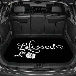 Fit Car Trunk Liner Compatible for SUV, Sedan, Crossover & Off-Road Vehicles - Heavy-Duty All-Weather, Easy-Clean Durable Trunk Mat, Trunk, Cargo Liner (Fits Most) Car Interior Accessory