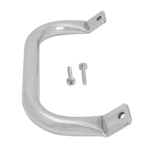 Grand General Chrome Plated Steel Door Grab Handles for Peterbilt 2006+ Models 99091 Ergonomic Contoured Grip Heavy Duty Steel Construction