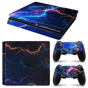 Ps4 Slim Controller Skin Stickers, Waterproof Scratch-Resistant Custom Design, Durable Protective Film, Unique Handheld Decoration