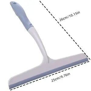 Manual Squeegee Glass Cleaner for Kitchen Home Windows Windshield Scraper Water Removal Tool