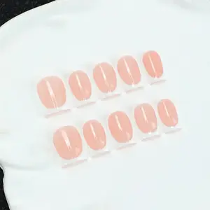 10 square handmade nail tips, Acrylic press on, Y2K Baddie style, nude color, milky white, duckbill, French edge design, suitable for women's nail stickers, shiny nails for parties, weddings, daily wear, including toolkits, and gifts for nail supplies