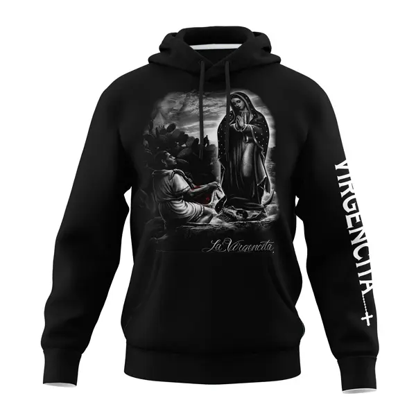 Virgin Mary Hoodie Design