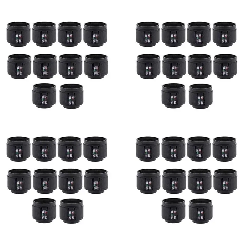 40X Professional Plastic Dynamic Microphone Capsule Head - Portable, Small Direct-Replace Wireless Microphone Core Replacement Part for Outdoor Cycling Leisure Equipment