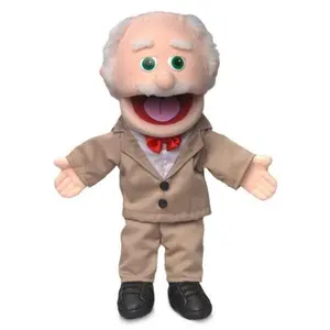 Pops, Grandpa Puppet, Peach Skin (14")