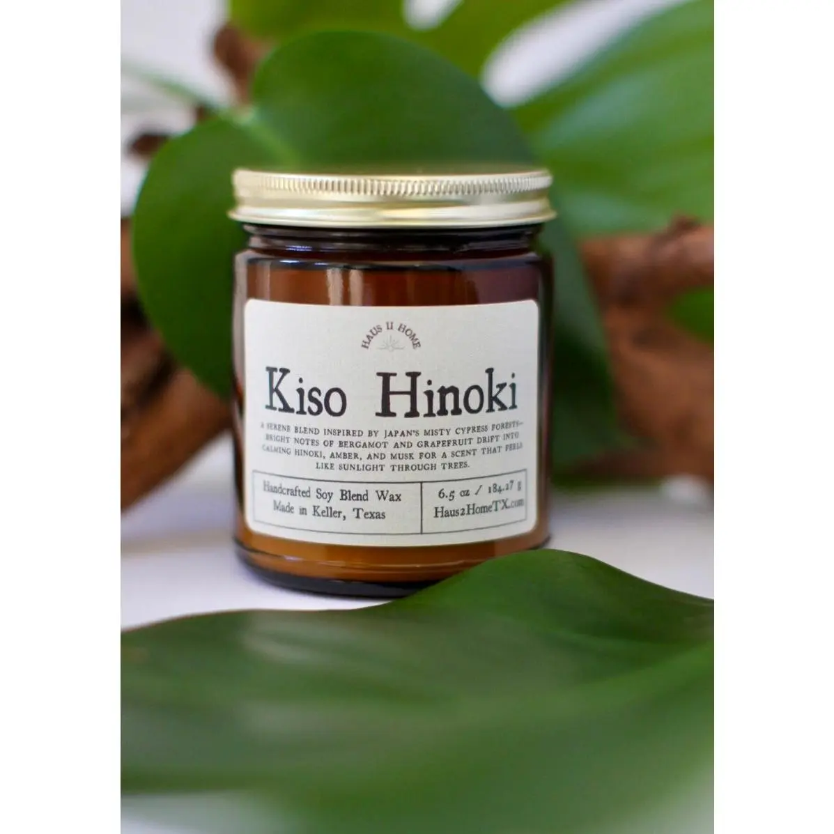 Kiso Hinoki- Hand Poured Candle