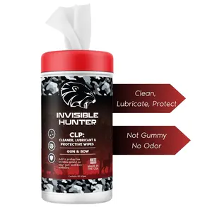 Invisible Hunter CLP Gun & Bow Cleaner/Lubricant/Protectant Wipes