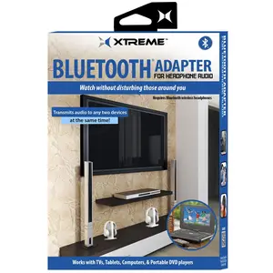 Xtreme Bluetooth Audio Adapter for Headphone Audio - XBA9-1009-BLK