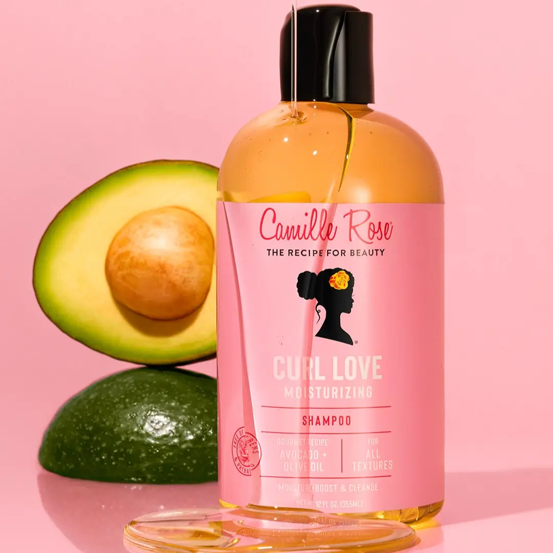 Camille Rose Curl Love Shampoo, 12 oz, Moisturizing Shampoo, Gentle Cleansing, For All Hair Types Camille Rose Curl Love Shampoo, 12 oz, Moisturizing Shampoo, Gentle Cleansing, For All Hair Types