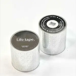 Silver Gold Holographic Circle Dot Sticker Roll, Multipack Round Self Adhesive Label Dots for Bullet Journaling Planner Decor Scrapbooking School Office Supplies DIY Crafts Packaging Gift Wrapping Perfect for Journal Lovers and Craft Enthusiasts
