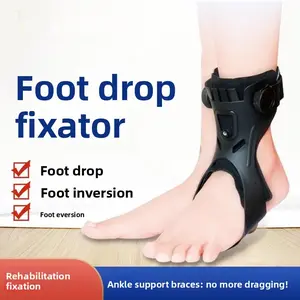 Adjustable Ankle Foot Support Brace | Rehabilitation Fixation, Foot Inversion, Foot Eversion, Foot Drop, Lightweight & Comfortable for Daily Wear