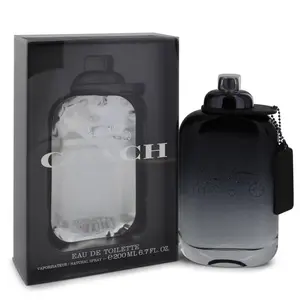 Coach Men's Eau De Toilette Spray - 6.7 fl oz Male Fragrance with Lavender Opening and Spicy Aroma (Beauty & Personal Care)