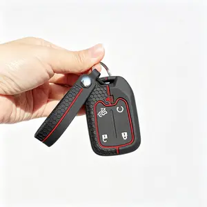 Car Accessories CHEVROLET Silverado GMC Sierra 1500 2500HD 3500HD Terrain Acadia 2020 2021 2022 Key case holder keychain
