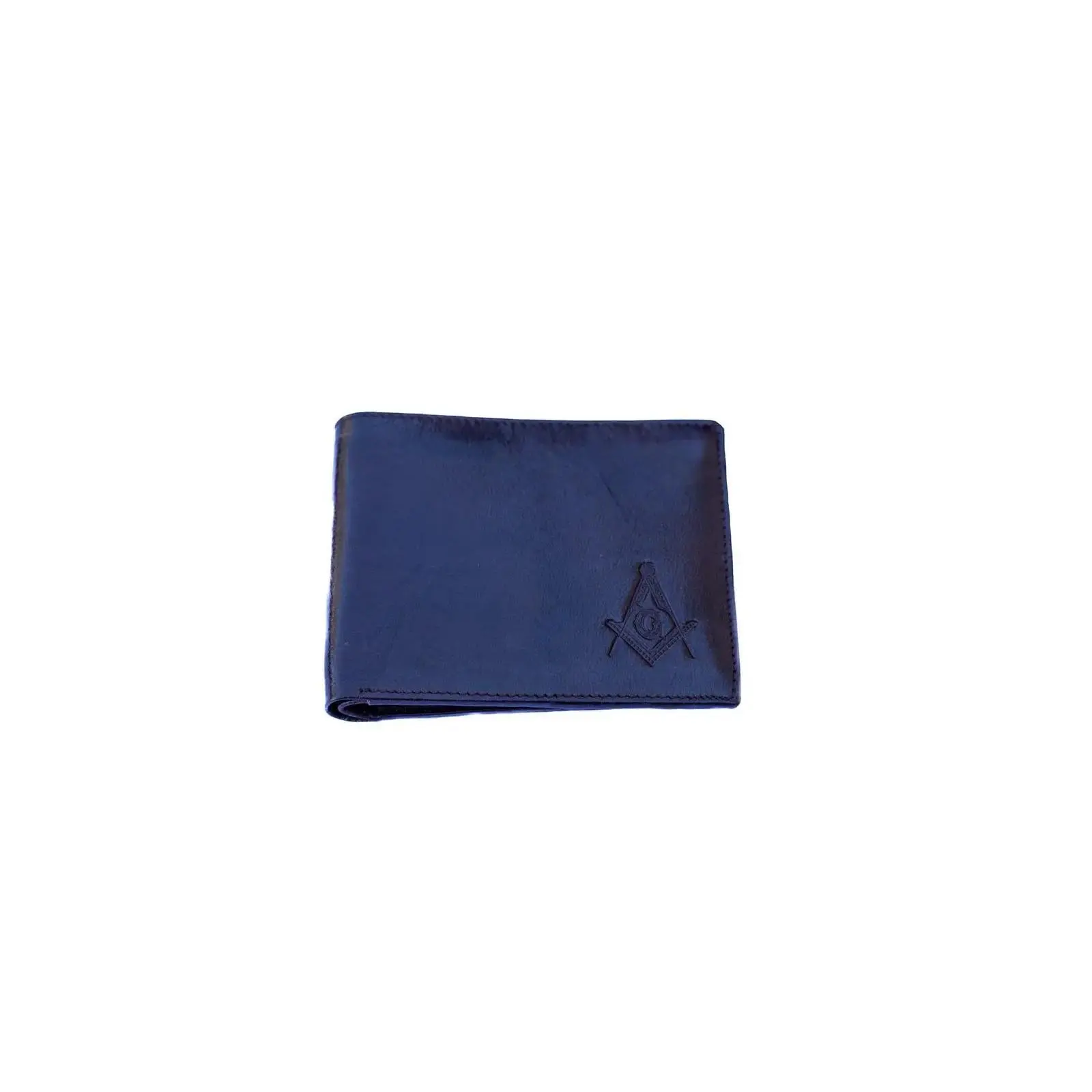 Masonic Men's Bifold Wallet - Brown