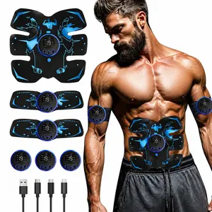 Abdominal Stimulator, Muscle Training Fitness Equipment, Home Training Fat Burning Shaping, Men and Women for Abdominal/arm/leg Exercise Equipment, Body Shaping Tool