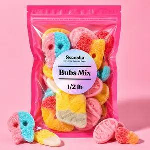 Svenska Bubs Only Mix Swedish Candy 1/2 LB