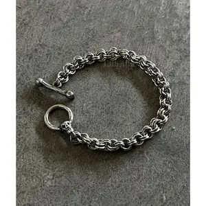 Skull Chainmaille Bracelet
