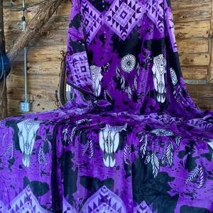 PURPLE LOVER Catcher QUEEN  light weight Blanket.