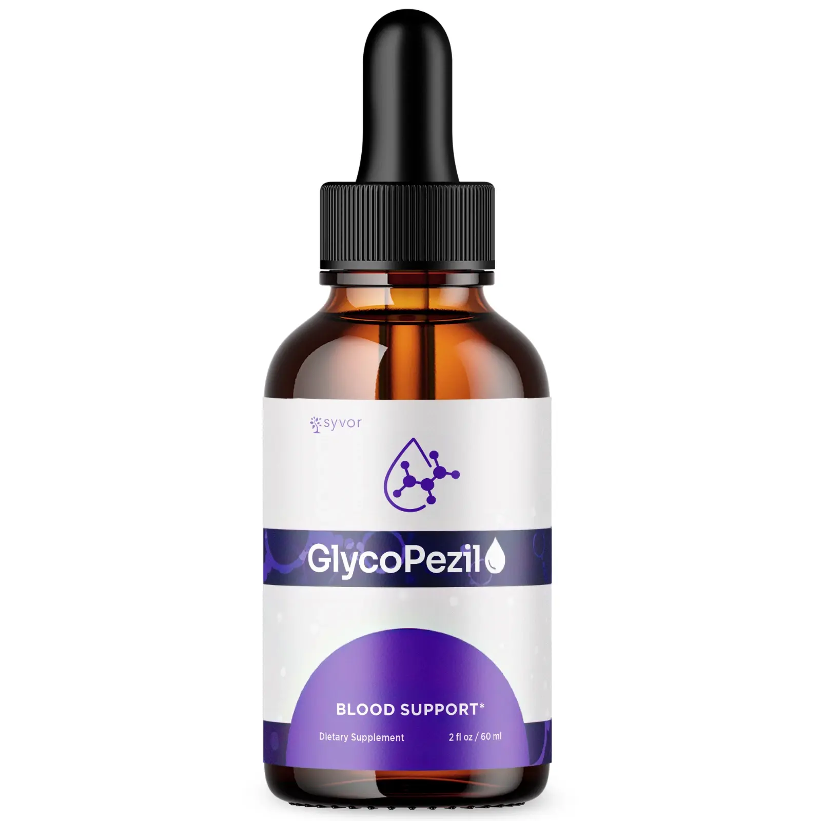 (1 Pack) Glycopezil Blood Support Drops Glyco Pezil Vitamin Formula 30 Servings