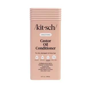 Kitsch Smoothing Castor Oil Conditioner Hair Care Products Curly Hair Product