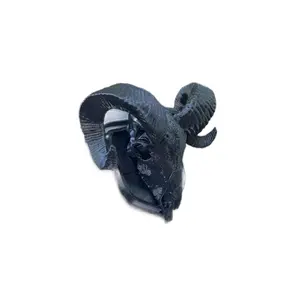 Real Ram Skull Emblem 95-02 Second Gen trucks. Also can be universally mounted to any flat hood surface Fits 2nd Generation Dodge Ram Grill