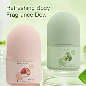 Toning deodorant fresh dry non-sticky stay small portable roller ball fragrance antiperspirant liquid Body Care Scented