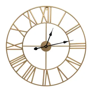 Sorbus Analog Wall Clock - 24" Roman Numeral Style