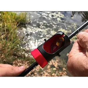 Hook Guardian | Fishing Hook & Lure Safety Holder | Qty 1 Piece | Rod-Mounted Safe Clip Prevents Snags & Injuries (Copy)