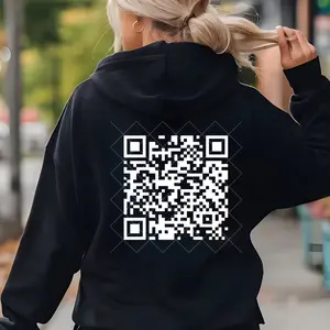 Nice QR Code Hoodie/T-shirt for Men and Women