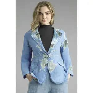 Floral Linen Jacket
